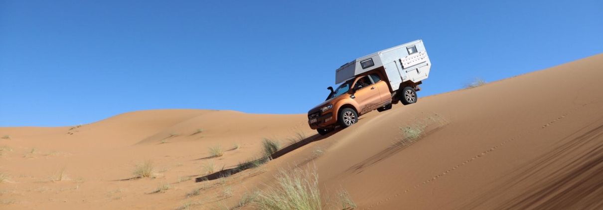 Expeditionsfahrzeug Ford Ranger Marokko