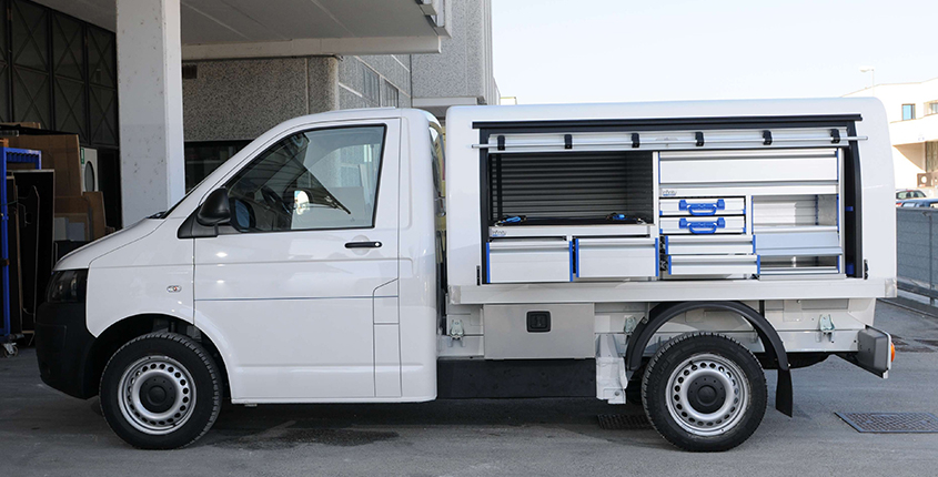 Gewerbefahrzeug VW T6 Pritsche mit Hardtop