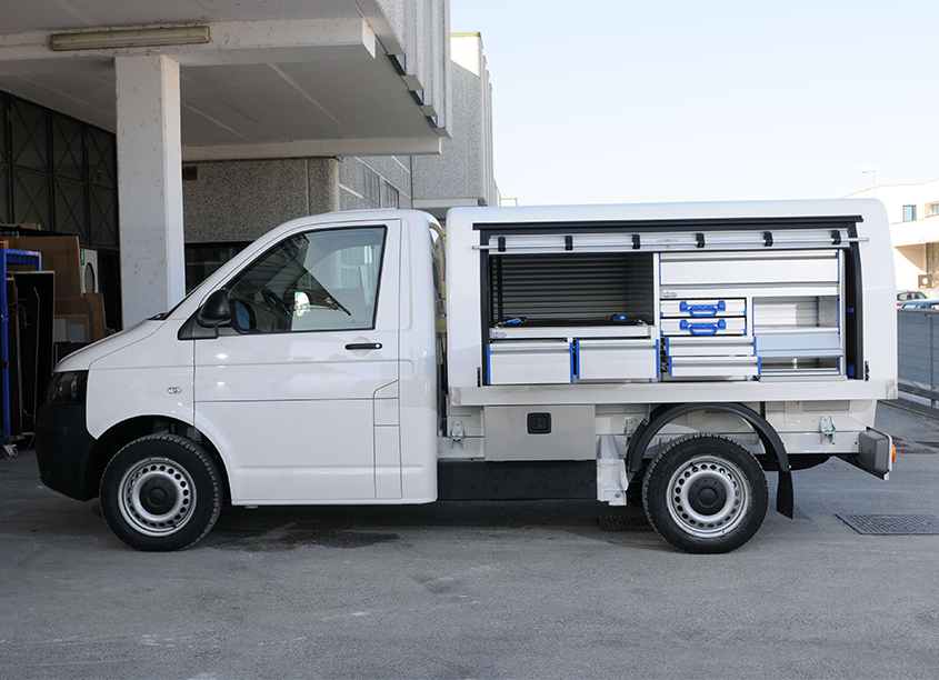 Gewerbefahrzeug VW T6 Pritsche mit Hardtop
