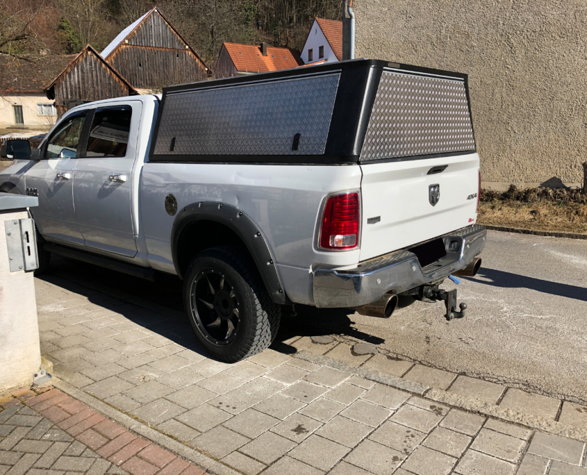 Dodge Ram Alu Hardtop Superstabil mit 120kg dynamischer Dachlast